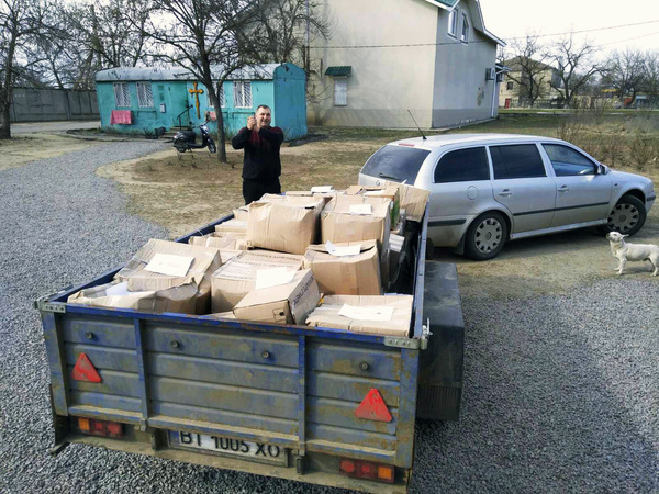 Humanitární pomoc na východě Ukrajiny