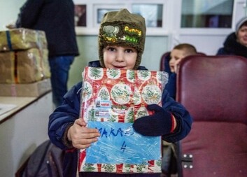 Mikulášská nadílka 2019 potěšila potřebné děti na východě Ukrajiny