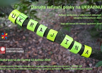 Reflexní pásky na Ukrajinu