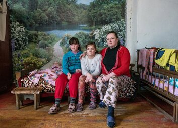 Zprávy z Žytomyrské oblasti: rodiny Adopce na dálku jsou v pořádku