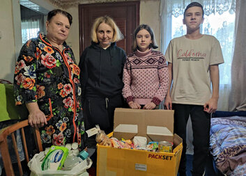 Jak probíhá distribuce pomoci v Zakarpatské oblasti