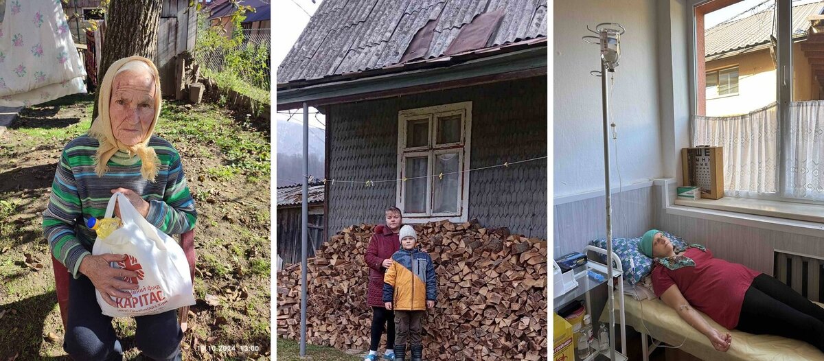 Pomoc v Zakarpatské oblasti