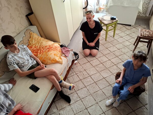 Návštěva rodin zapojených do Adopce na dálku Návštěva rodin zapojených do Adopce na dálku