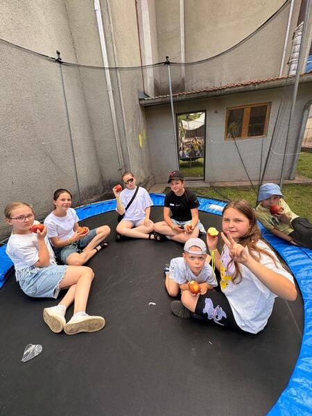 Trampolína udělala radost všem